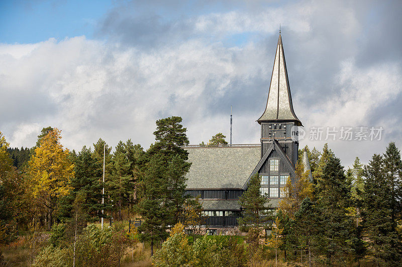 挪威奥斯陆的Holmenkollen Chapel
